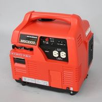 エスコ AC100V/1.0kw(50Hz/60Hz)DC12V/100W 発電機 EA860MD-1 1台（直送品）