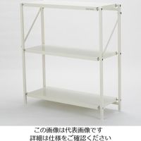 エスコ 830x300x900mm/3段ラック棚(折畳式) EA976AV-26 1台(1個)（直送品）