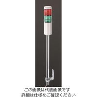 エスコ AC/DC24V LED小型積層信号灯(赤・緑) EA983FW-24A 1個（直送品）