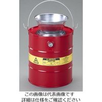 エスコ φ295x425mm/19L オイルドレン缶 EA991JR-32 1個（直送品）