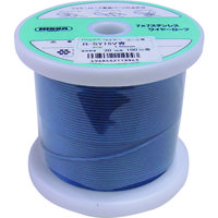ニッサチェイン 青色 コーティングワイヤーロープ 1.2mm×100m TSY12V-BL 1巻 146-0843（直送品）