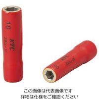 京都機械工具 ZB2Lー12 (6.3SQ)絶縁ディープソケット 12MM(六角) ZB2L-12 1個（直送品）