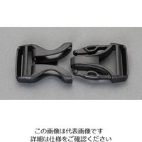 エスコ（esco） 38mm バックル（サイドリリース/プラスチック製） 1セット（30個） EA628RB-438（直送品）