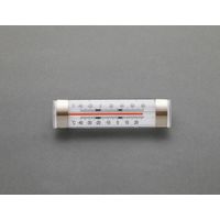 エスコ 125x 31mm 冷蔵庫用温度計 EA728GJ-12 1セット(20個)（直送品）