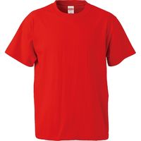 United Athle（ユナイテッドアスレ） 5001綿Tシャツ ハイレッド キャブ