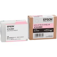エプソン（EPSON） 純正インク ICVLM89 ビビッドライトマゼンタ 1個（取寄品）