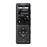 ソニー SONY ICレコーダー ICD-UX570FB 4GB 最大録音159時間 充電式 USBダイレクト ラジオ