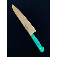 青木刃物製作所 S/SPC柄カラー 牛刀 12311 緑 1本（直送品）