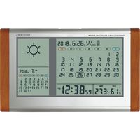 【ギフト包装】 カレンダー天気電波時計 ADESSO TB-834（直送品）