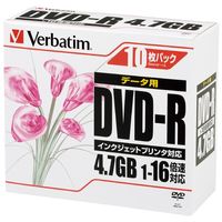DVD-R <4.7GB> DHR47JPP10C 100枚　バーベイタム（直送品）