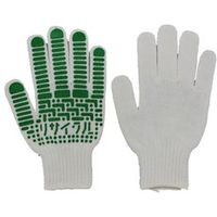エコロリサイクル手袋 すべり止め 白 #320-M 1セット（10個入） 福徳産業（直送品）