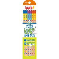 トンボ鉛筆 書き方鉛筆しっかり持てる三角軸０１４Ｂ KB-EG01-4B 1セット（2箱）