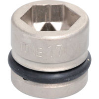 TONE（トネ） TONE インパクト用ショートソケット12mm 4NV-12SS 1個 124-9951（直送品）