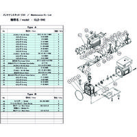 アルバック機工 ULVAC GLD-040用メンテナンスキットB GLD-040 MAINTENANCEKIT B 1組 148-7162（直送品）