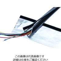 トラスコ中山 TRUSCO 電磁波シールド結束チューブ マジックタイプ 100Φ5m MTF-100-5-R2 1巻 183-2543（直送品）