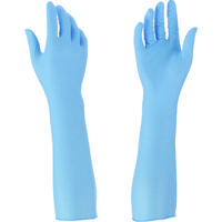 アンセル 耐薬品ニトリルゴム使い捨て手袋 マイクロフレックス 93ー243 Sサイズ (100枚入) 93-243-7 1箱(100枚)（直送品）