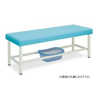 高田ベッド製作所 有孔こどもテーブル 幅55×長さ150×高さ60cm レッド TB-219U 1個 61-4534-40（直送品）
