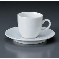 アースモス 美濃焼 カップ＆ソーサー パールコーヒー碗皿 [170cc] （6個入）（直送品）