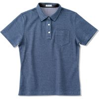 ヤギコーポレーション 半袖ポロシャツ レディス ネイビー S NW8045（取寄品）