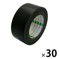 オカモト 布テープカラー No.111 　黒 　50mm×25m巻　シュリンク包装 111-S 1ケース（30巻）