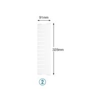 仕切板 バスケット 64-10タイプ（深さ10cm）用 耐熱・制電タイプBDD10