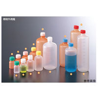 馬野化学容器 規格外用瓶 60mL 茶/緑 滅菌有 1-28 1ケース(350本) 63-1377-80（直送品）