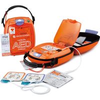 日本光電工業 AED カルジオライフ AED-3100 ＜バイリンガル対応＞ 日本語・英語 1セット（取寄品）