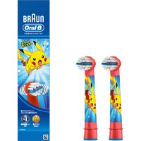 ブラウン BRAUN オーラルB キッズ替えブラシ 子供用やわらかめブラシ レッド 2本入 EB10-2KB 1個 P＆G