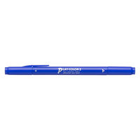トンボ鉛筆 水性サインペンプレイカラー２　藍色 WS-TP17 1セット（5本）