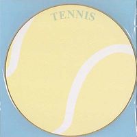 丸型色紙 テニス EM-ST05 10枚 エヒメ紙工（直送品）