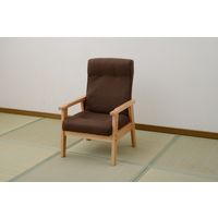 YAMAZEN リビング高座椅子 LVHC-52（DBR）（直送品）