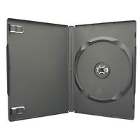 CD・DVD Mーロックケース ブラック FD1001TLB10 1パック（10枚入） ナガセテクノサービス（わけあり品）
