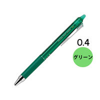 フリクションポイントノック　0.4mm　グリーン　緑　消せるボールペン　LFPK‐25S4‐G　パイロット