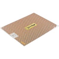 友禅千代紙 小切 10枚 No.7 亀甲(茶) 37.5×30cm YU-No.07 10冊 エヒメ紙工（直送品）