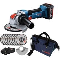 BOSCH ＸーＬＯＣＫコードレスディスクグラインダ GWX18V-8 1台（直送品）