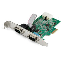 PCIeシリアルカード／2ポート／16950 UART　PEX2S953　1個　StarTech.com（直送品）