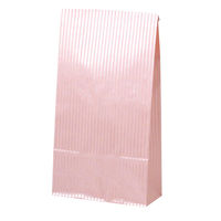 ササガワ ギフトバッグ 角底袋２０Ｐ ピンク 50-4410 1セット：100枚 【20枚袋入×5冊袋入】（取寄品）
