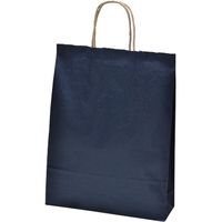 ササガワ 手提げバッグ １０Ｐ 紺 小 50-6502 1包 【10枚袋入】（取寄品）