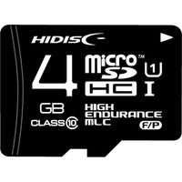 磁気研究所 HIDISC MLC採用高耐久 microSDHCカード 4GB HDMCSDHC4GMLPJP3 1個