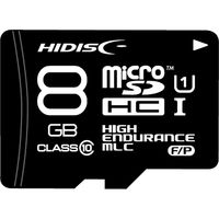 磁気研究所 HIDISC MLC採用高耐久 microSDHCカード 8GB HDMCSDHC8GMLPJP3 1個