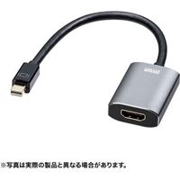 サンワサプライ ミニDisplayPort-HDMI 変換アダプタ　HDR対応 AD-MDPHDR01 1個