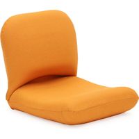 ヤマザキ 産学連携　背中を支える 美姿勢座椅子3　オレンジ senaka-3-or 1台（直送品）