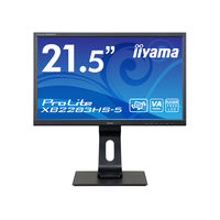 iiyama 21.5インチワイド縦横回転式・昇降機能搭載液晶モニター ProLite XB2283HS-B5 1台