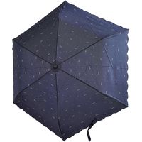 共栄工業 50cm リボン柄 折りたたみ日傘