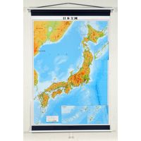 【社会科・地図教材】スプリングローラー式日本全図 全教図 1本（直送品）