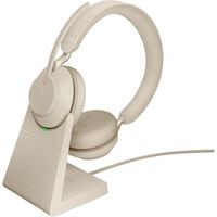 JABRA Jabra Evolve2 65 UC Stereo USB-A Stand Beige 26599-989-988 1個（直送品）