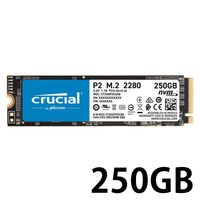 crucial Crucial P2 250GB NVMe PCIe M.2 SSD CT250P2SSD8JP 1個（直送品）
