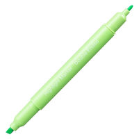 アスクル 蛍光ペン 蛍光マーカー ツインタイプ グリーン 1箱（10本入）  オリジナル