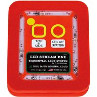 LEDストリームワン 充電池タイプ 赤発光 LSE-R1R 1個 トーグ安全工業（直送品）