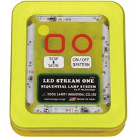 LEDストリームワン 充電池タイプ 黄発光 LSE-Y1R 1個 トーグ安全工業（直送品）